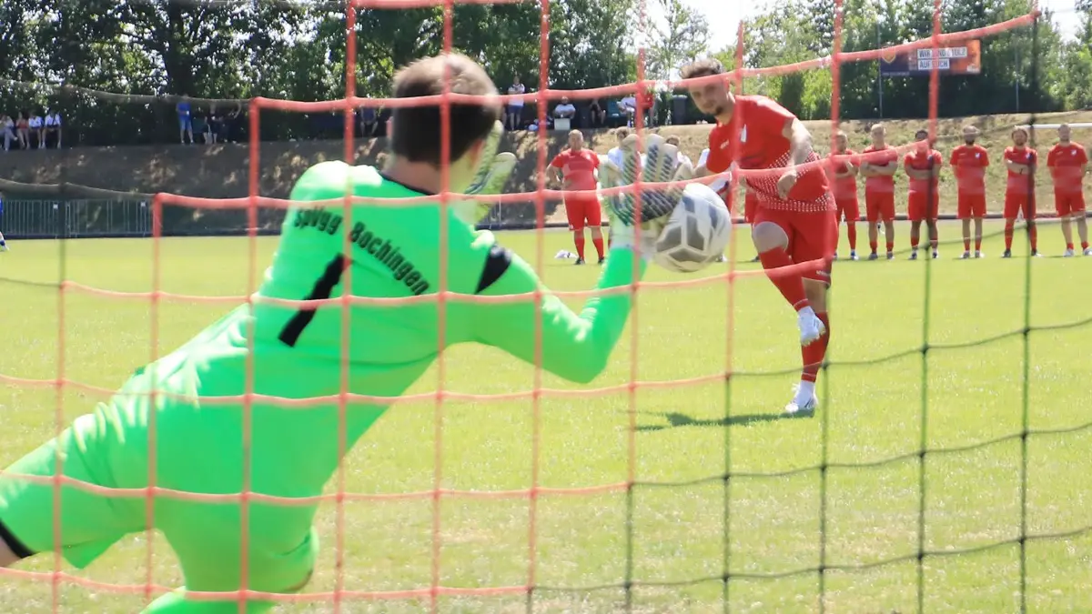 Zweimal hielt Bochingens Keeper gegen Wittershausen.