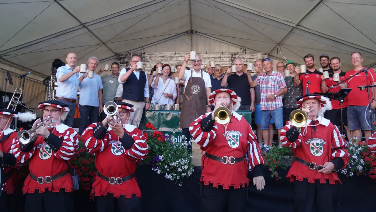 Fassanstich Stadtfest Dornstetten