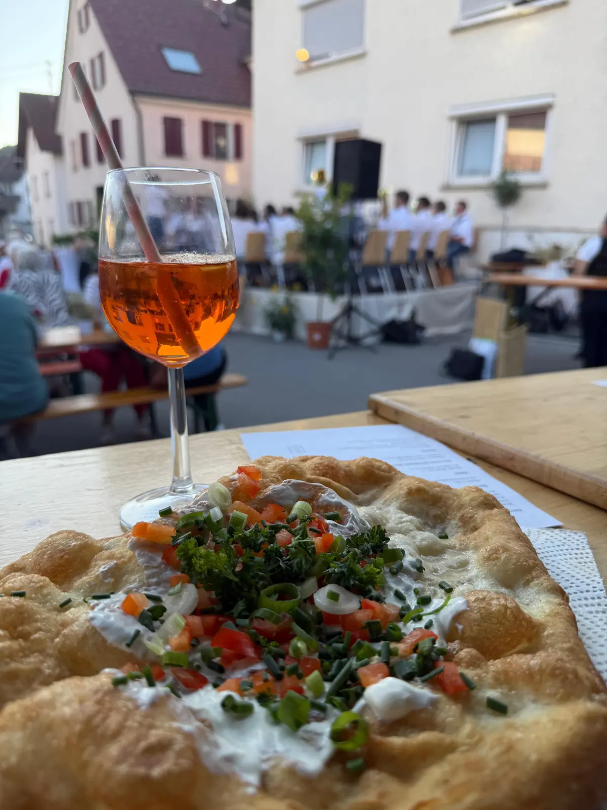 Sommerserenade Salmendingen Dinneten aus dem Backhaus