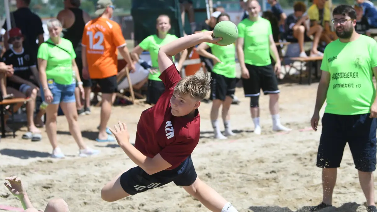 Zum Abschluss der Odner Beach Days waren am Sonntag die örtlichen Vereine gefordert.