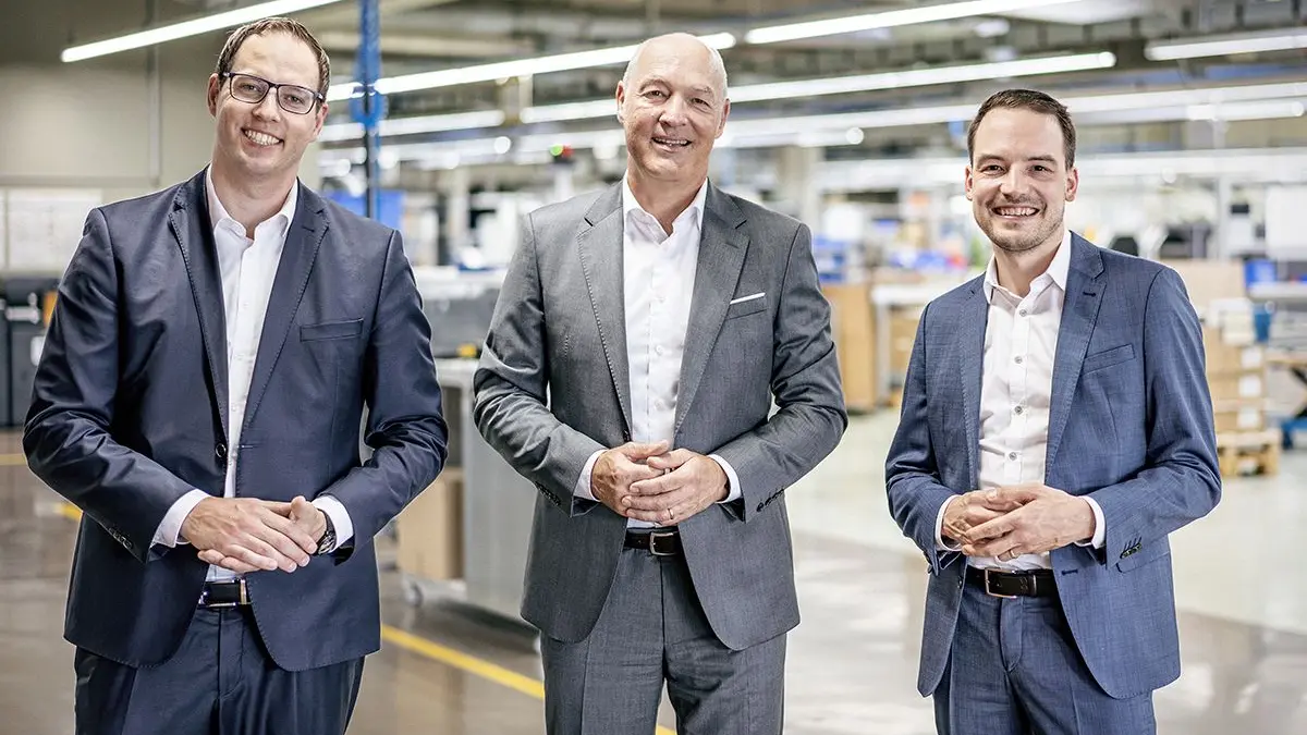 Veränderungen gibt es beim Schwenninger Unternehmen Maico (von links): Dominik Beck, Thomas Sell und Andreas Müller.