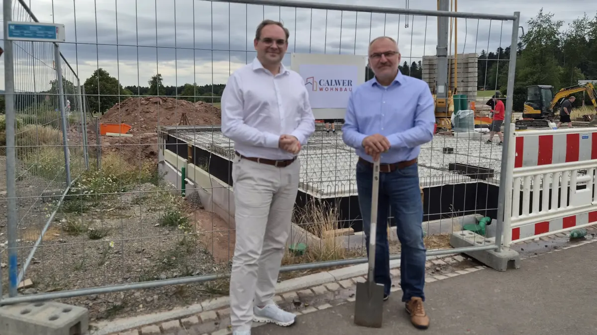 Florian Kling (links) und Robert Bencsik sehen die städtische Wohnbaugesellschaft als langfristiges Projekt zur Daseinsvorsorge.