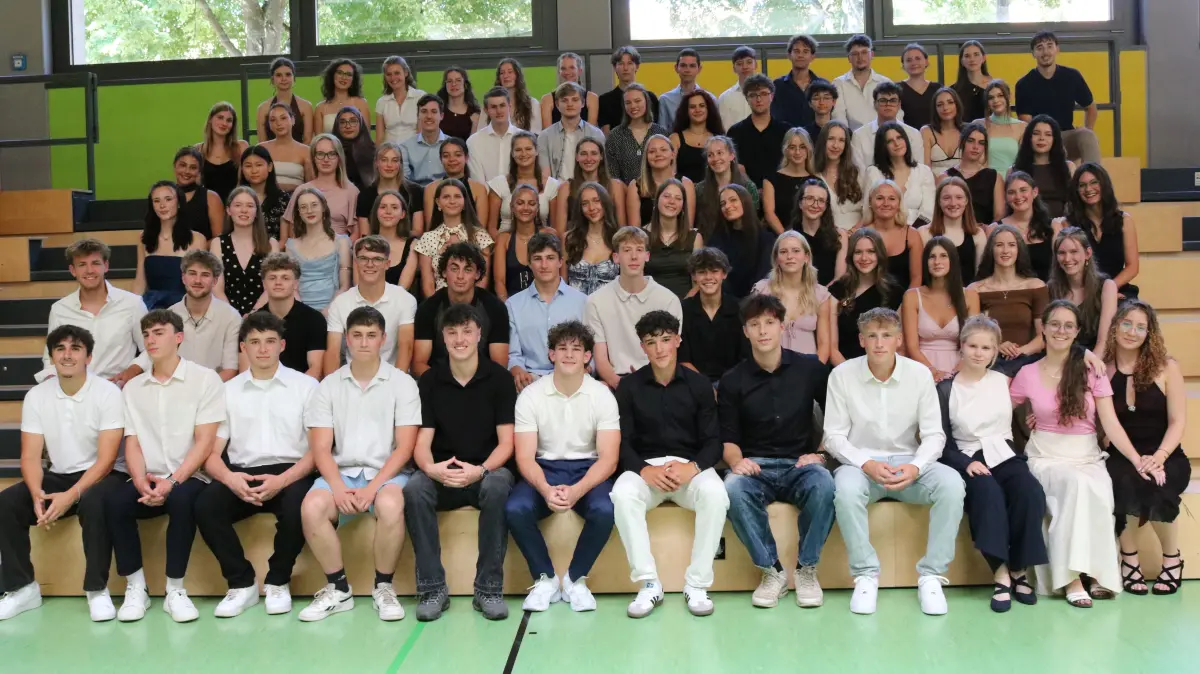 Die Abiturienten des Markgräfler Gymnasiums feierten ihren Abschluss.