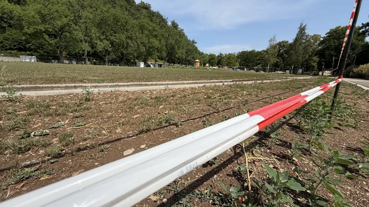 Die Klebwiese in Nagold ist noch immer gesperrt.