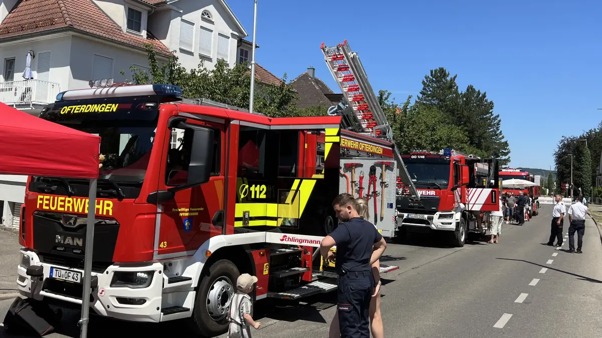 175 Jahre Feuerwehr Rottenburg und Kreisfeuerwehrtag.