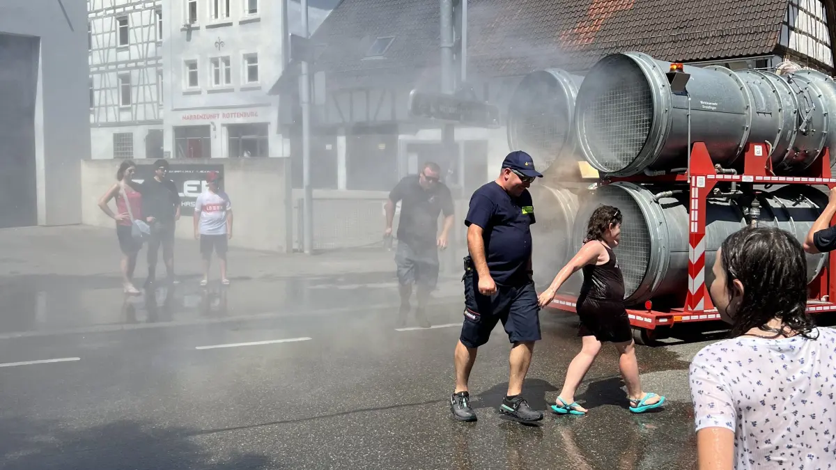 175 Jahre Feuerwehr Rottenburg und Kreisfeuerwehrtag.