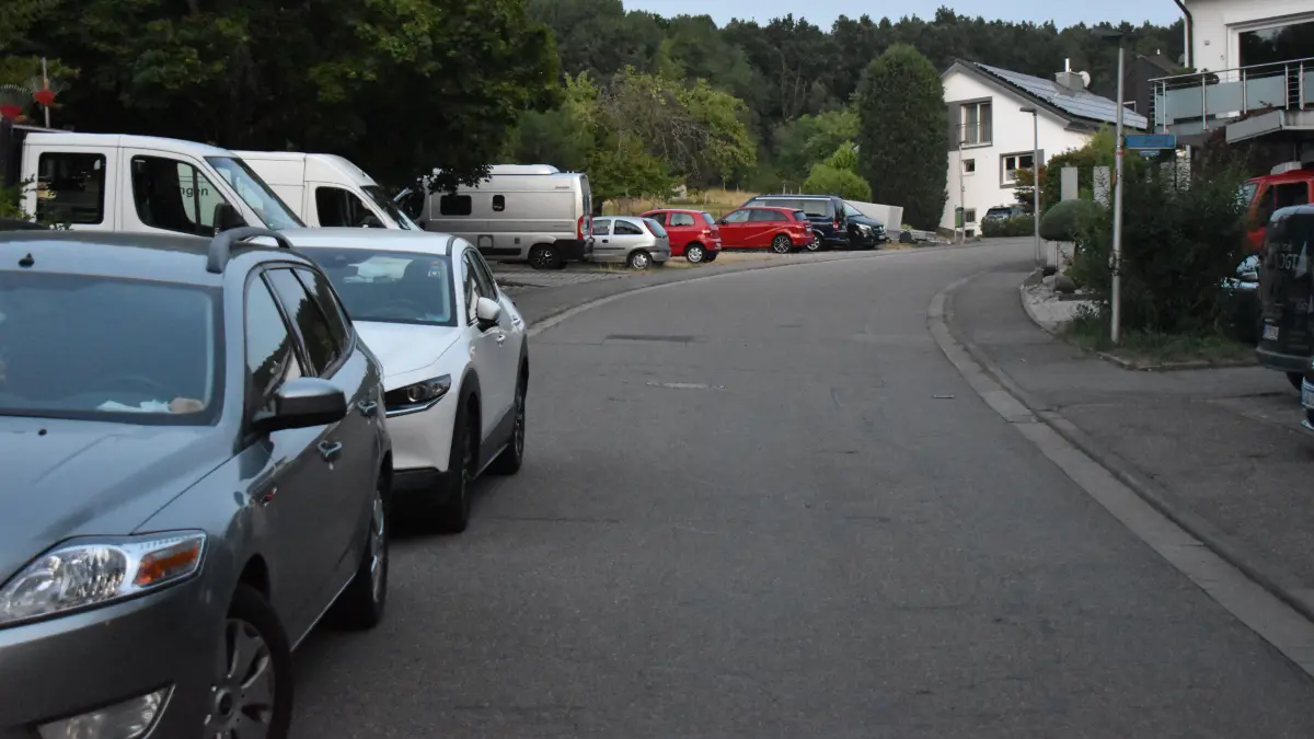 Auf der Karl-Friedrich-Böhringer-Straße soll wildes Parken und zu schnelles Fahren eingedämmt werden.