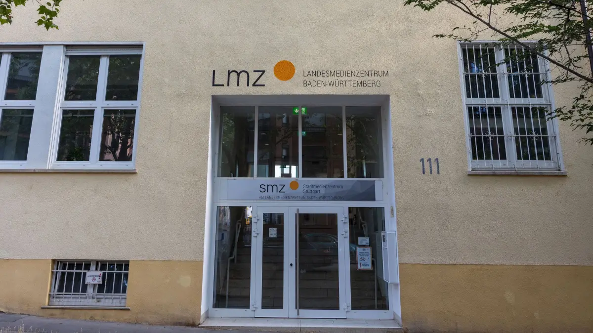 Landesmedienzentrum LMZ: Das Landesmedienzentrum LMZ in der Rosenbergstraße 111 in Stuttgart.
