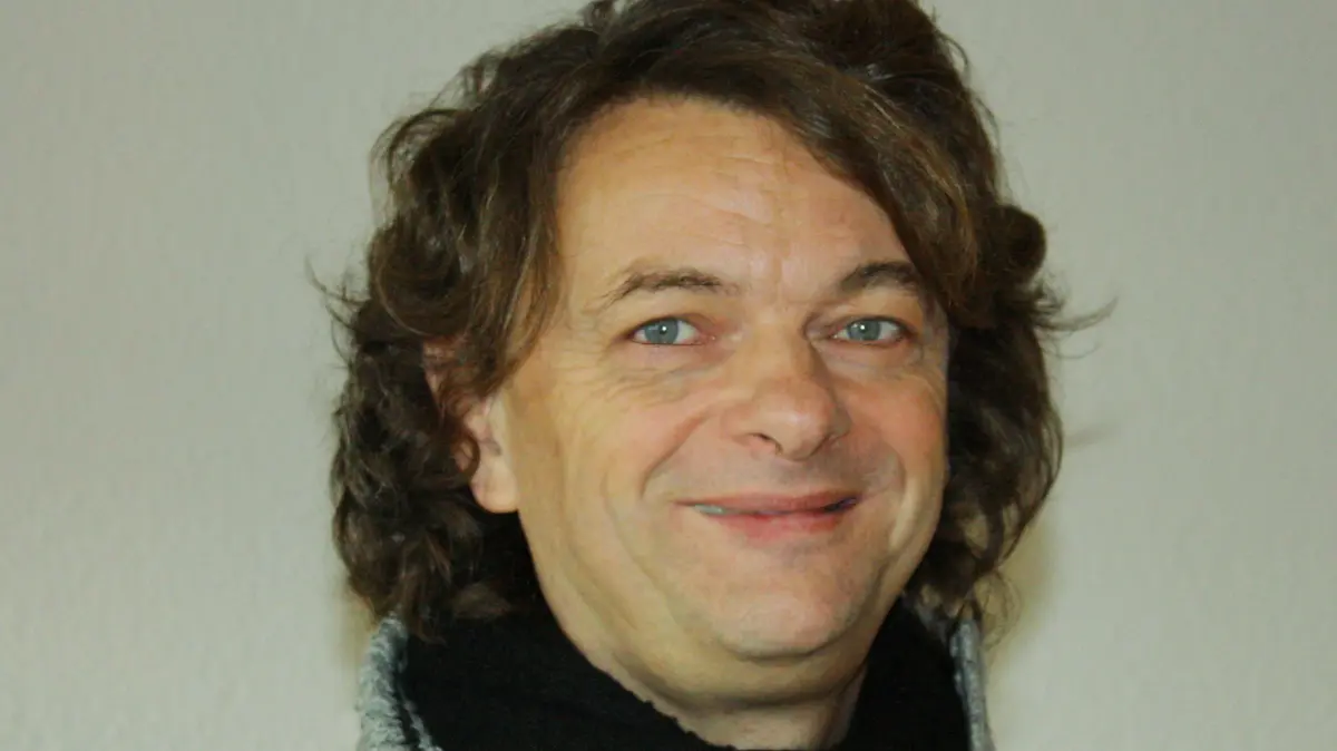 Wolfgang Gerbig 2015 bei einem seiner ersten Projekte