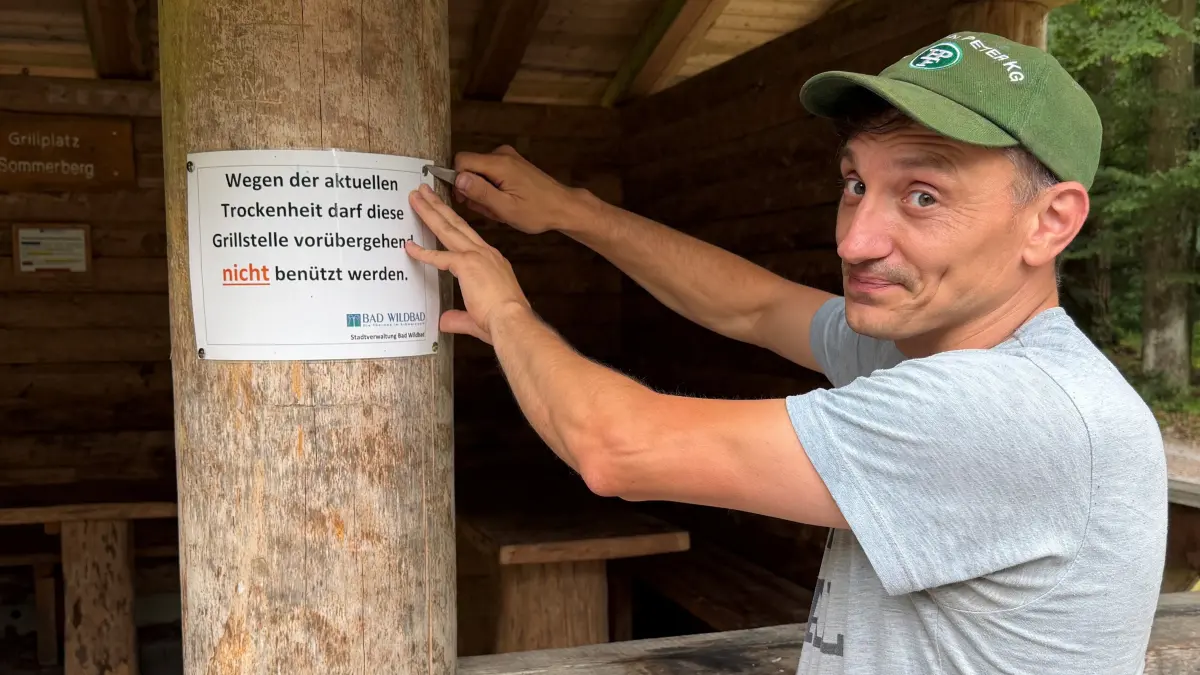 Die Waldbrandgefahr sinkt - in Bad Wildbad dürfen die Grillplätze derzeit wieder genutzt werden.