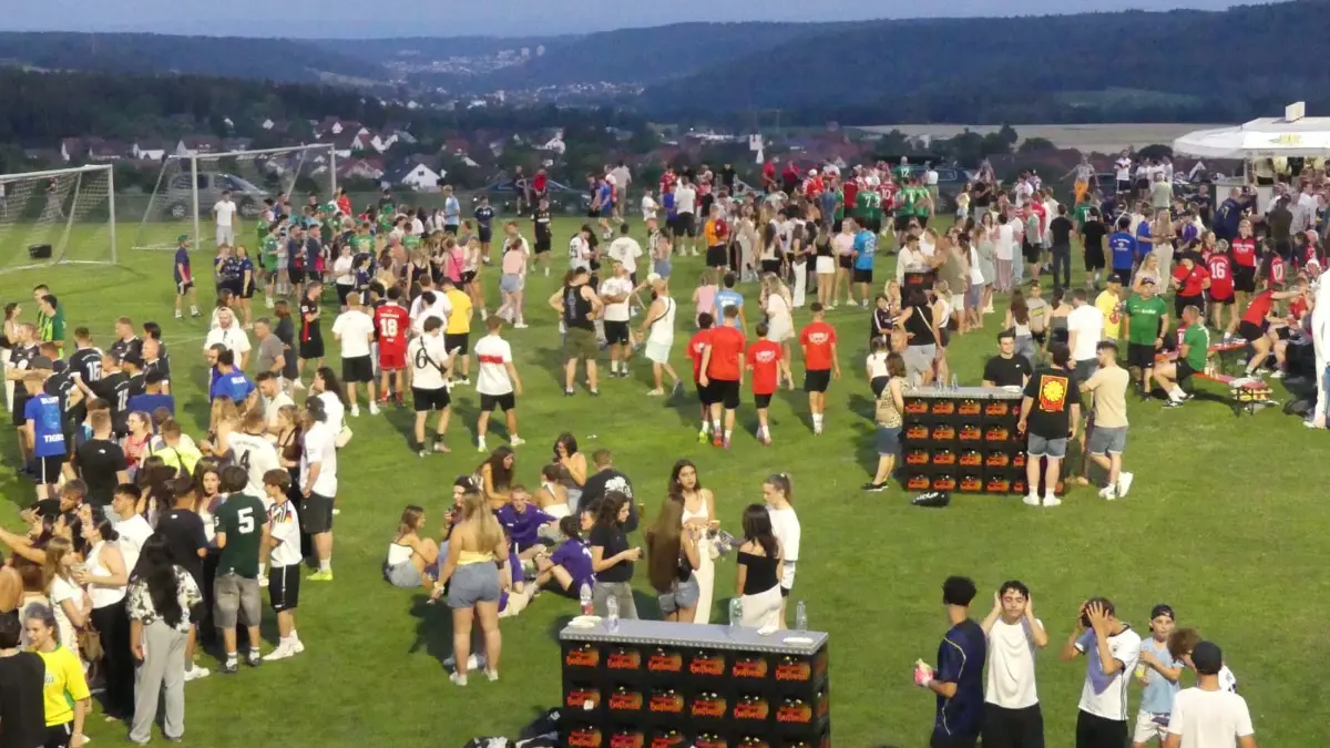 Elfmeterturnier bei der Sportwoche der Spvgg Wart-Ebershardt
