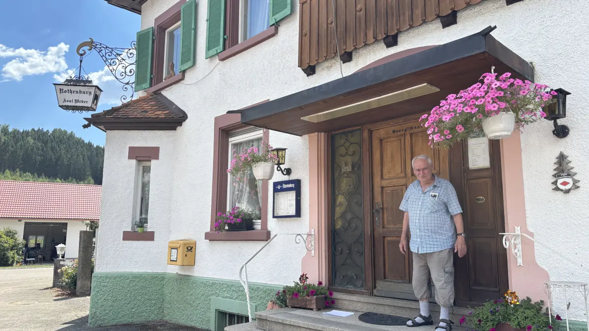 Gustav Weber-Asal hofft auf einen Käufer, der das Traditionsgasthaus weiterführt.
