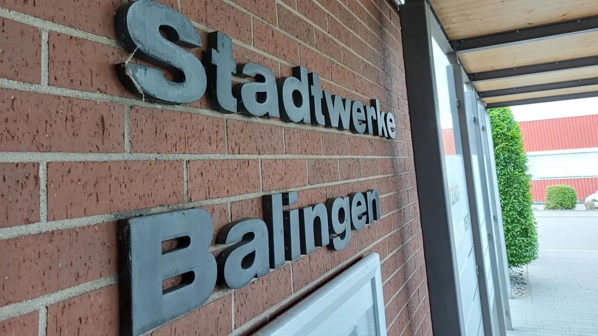 Stadtwerke Balingen Eingang