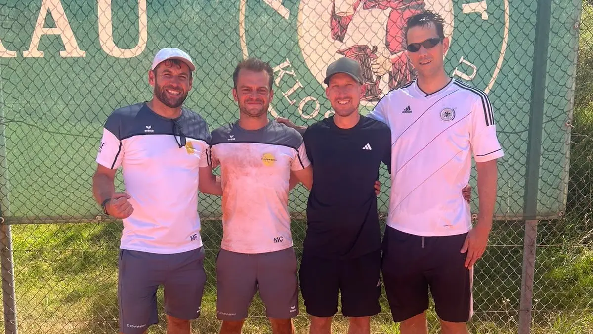 Einen souveränen 5:1-Sieg feierten die Herren 30 des TC Schramberg gegen den TC Herzogsweiler.