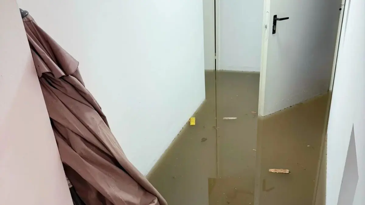 Unwetter in Eutingen am 16. Juli - Feuerwehr im Einsatz