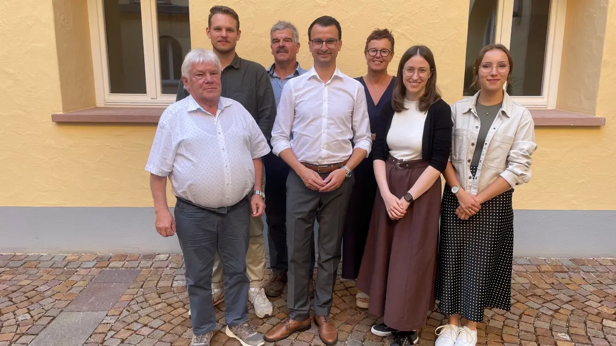 Der neue Vorstand besteht aus (von links): Josef Ringwald, Tom Isenmann, Ludwig Kopf, Michael Moser, Carla Singler, Roswitha Wendle und Pia Feger. Auf dem Foto fehlen Andreas Kaufmann und Jonas Breig.