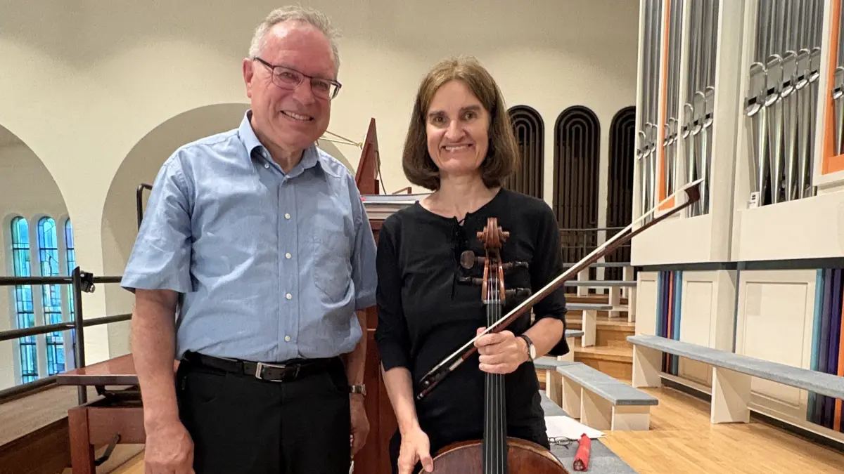 Karl Echle und Karen Heikamp boten ein wundervolles Instrumental-Konzert mit italienischer „All`italiana“ und französischer Musik „À la francaise“.