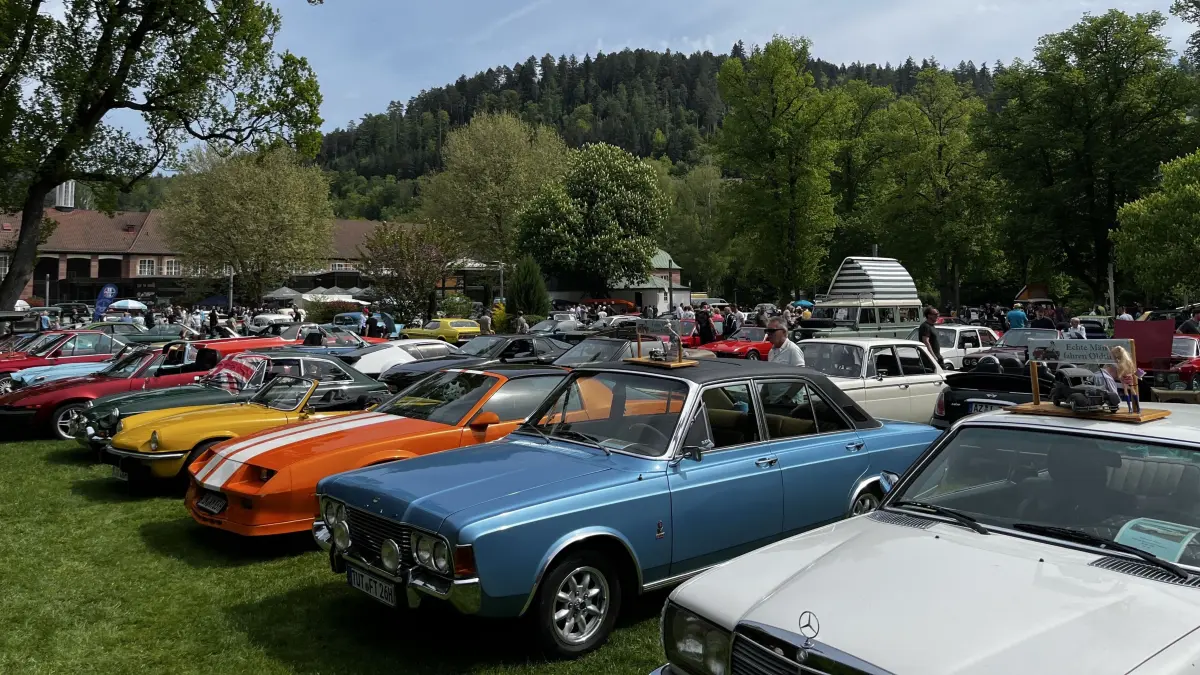 Die Oldtimerfreunde Bad Liebenzell organisieren immer wieder große Treffen, bei denen historische Fahrzeuge zu sehen sind. Das Bild stammt vom Mai dieses Jahres und entstand im Kurpark in Bad Liebenzell. Das ursprünglich für nächsten Samstag in Althengstett geplante Oldtimertreffen sagte der Verein aus Sicherheitsgründen jedoch ab.