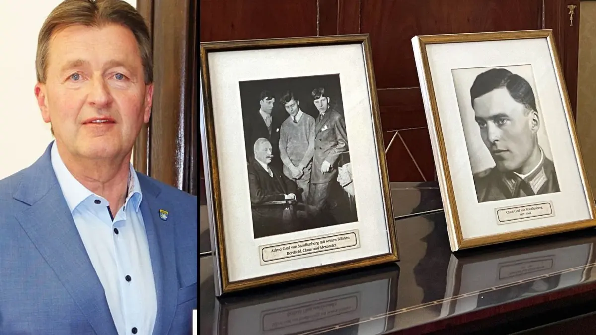 Roland Tralmer ist empört über die Äußerungen über Claus Schenk Graf von Stauffenberg.