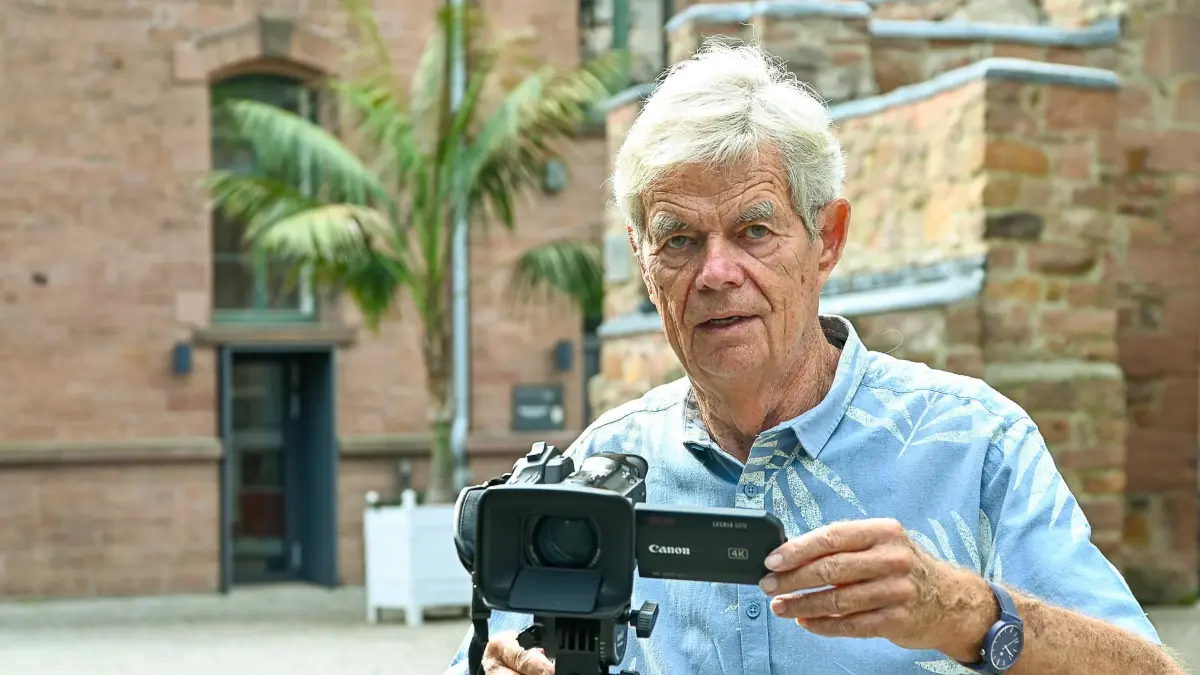 Bernd Prengel zeigt am kommenden Dienstag einen Film über Tunesien in der Stadtmühle. Der leidenschaftliche Filmemacher lebt seit 13 Jahren in Reichenbach.