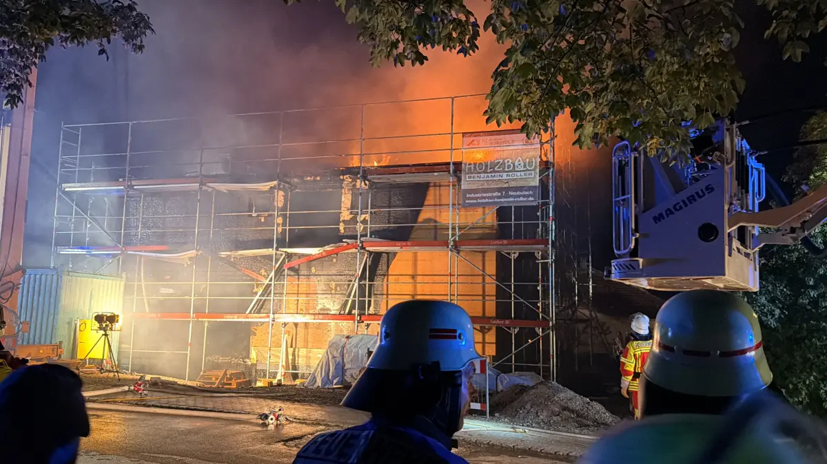 Die Feuerwehr war in der Nacht auf Samstag in Bad Dürrheim im Einsatz.