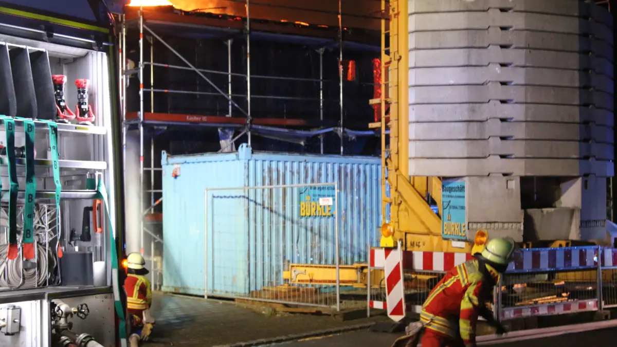 Die Feuerwehr war in der Nacht auf Samstag in Bad Dürrheim im Einsatz.