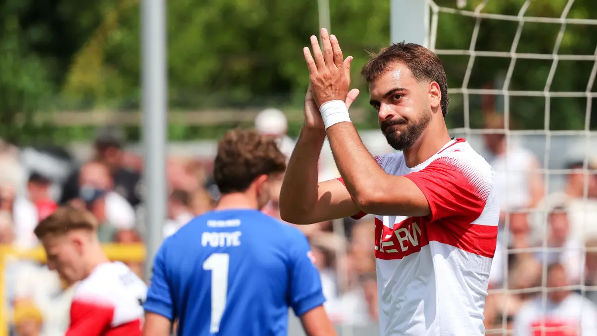 Impressionen vom VfB-Test in Balingen