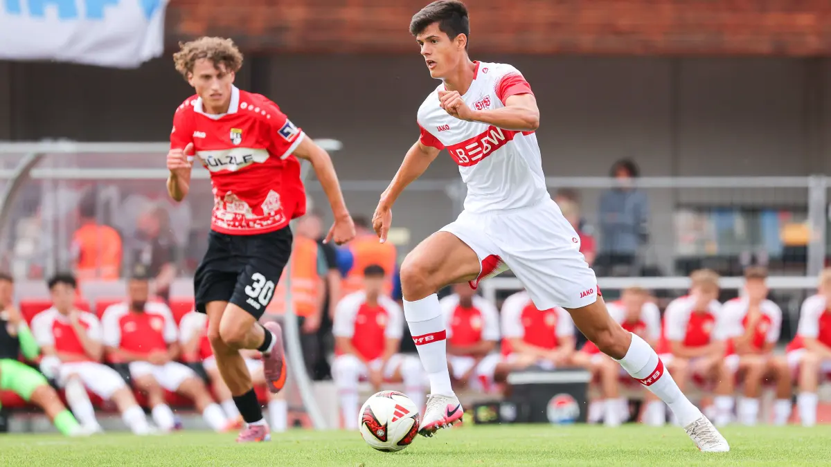 Impressionen vom VfB-Test in Balingen