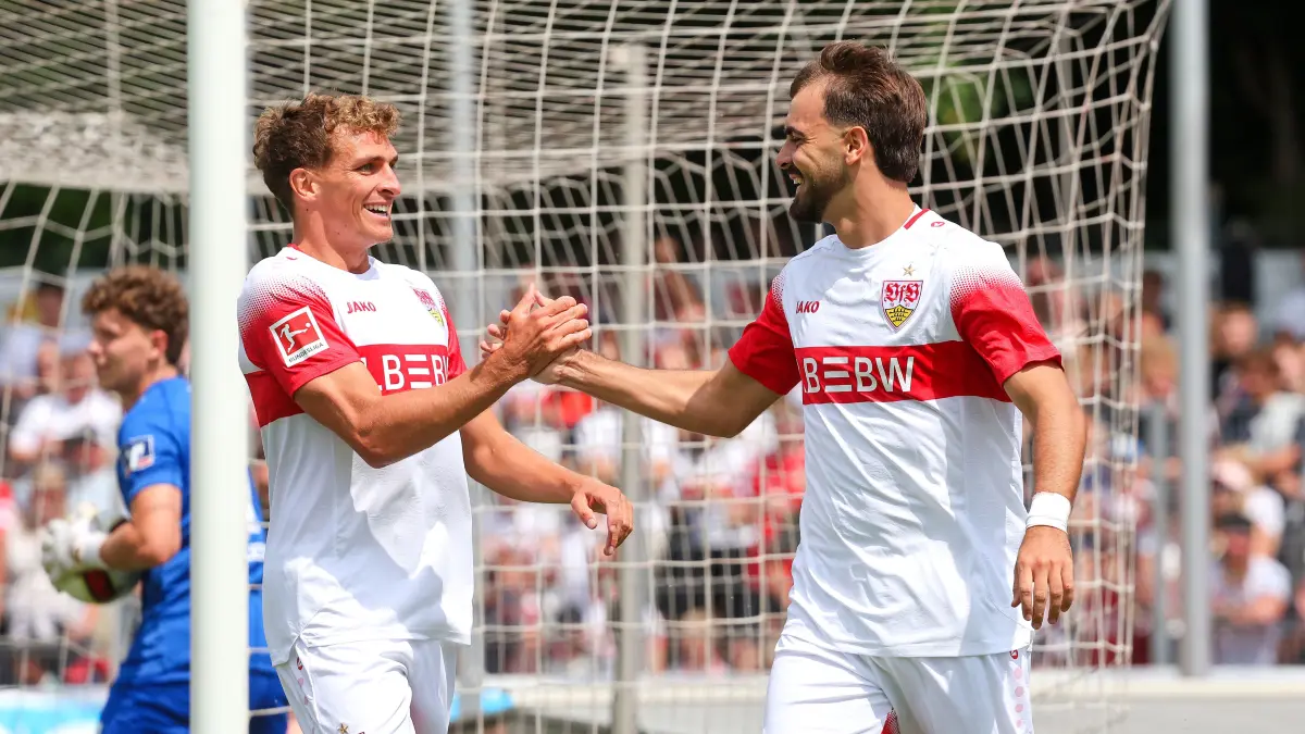 Impressionen vom VfB-Test in Balingen