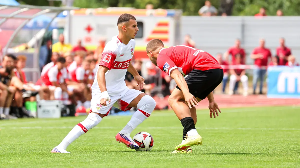 Impressionen vom VfB-Test in Balingen