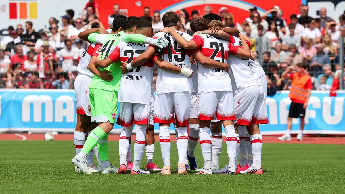 Impressionen vom VfB-Test in Balingen