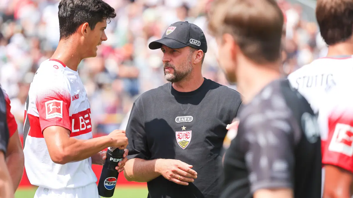 Impressionen vom VfB-Test in Balingen
