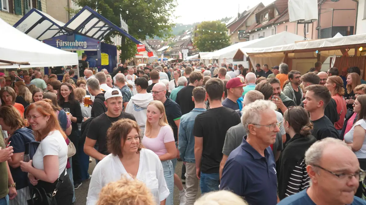 Beim Stadtfest in Vöhrenbach wurde einiges geboten.