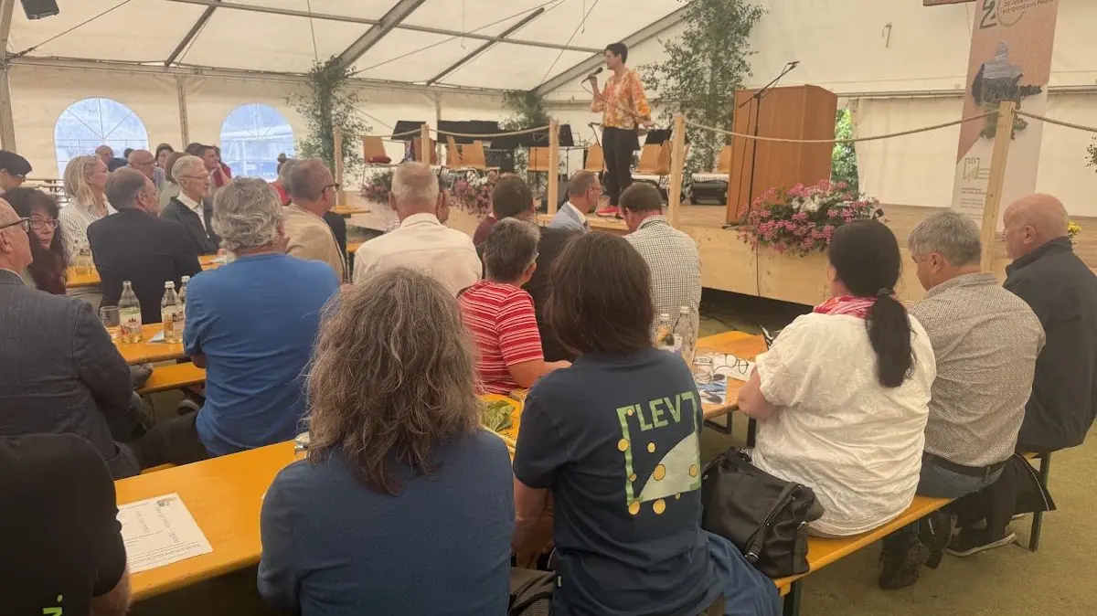 Tausende erleben in Lauterbach-Sulzbach den Erlebnistag Landwirtschaft.