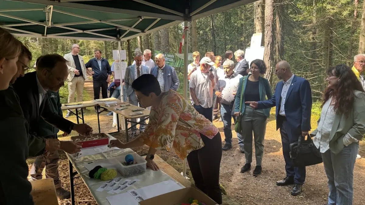 Tausende erleben in Lauterbach-Sulzbach den Erlebnistag Landwirtschaft.