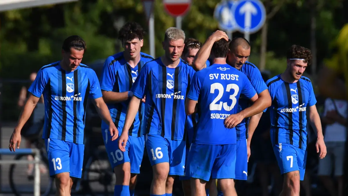 Der SV Rust hatte in der abgelaufenen Spielzeit viel Freude. Das Team schoss mehr als 100 Tore.