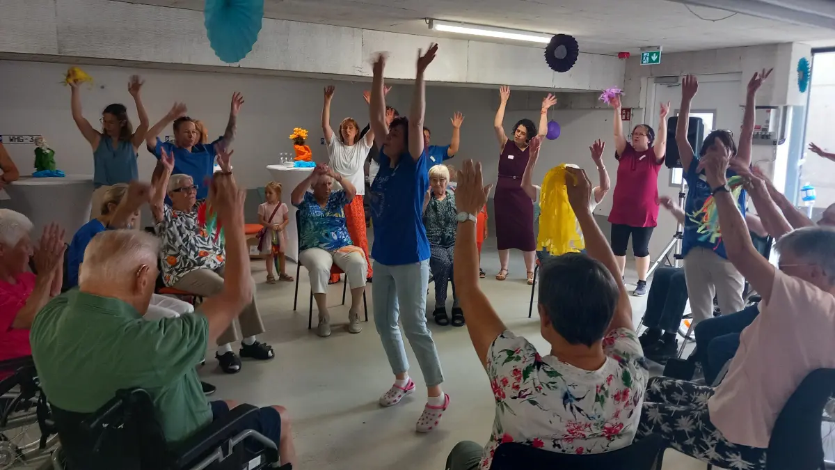 Sommerfest im Pflegeheim