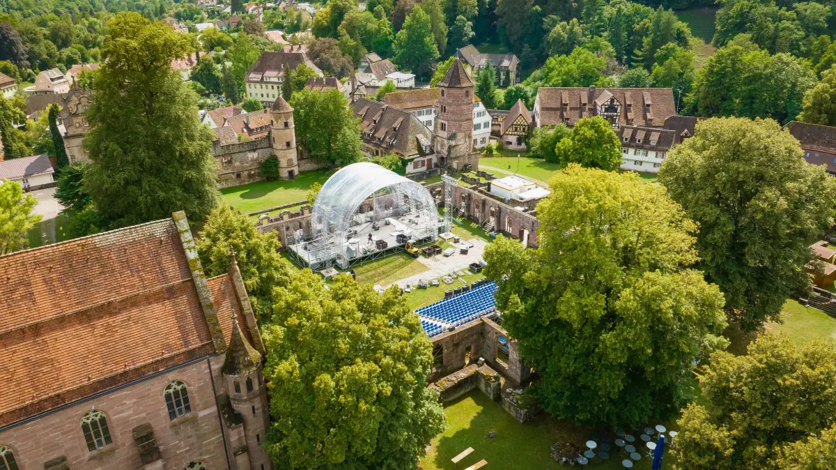 Einzigartige Atmosphäre vor historischer Kulisse