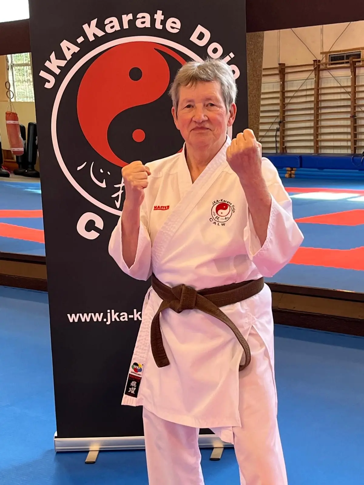 Ulrike Bodamer ist seit elf Jahren Karateka.