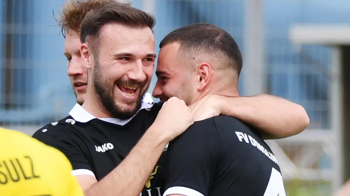 Die Dinglinger hatten als Aufsteiger in der Bezirksliga viel gute Laune.