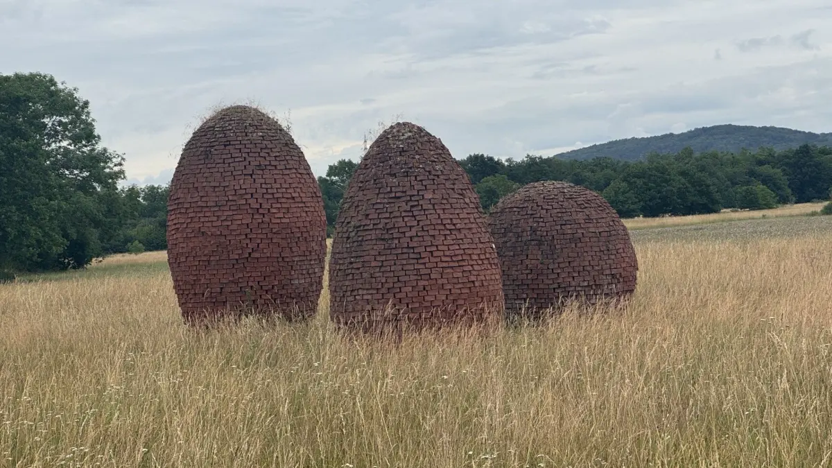 Auf dem Landesgartenschaugelände ist unter anderem auch Kunst zu finden.