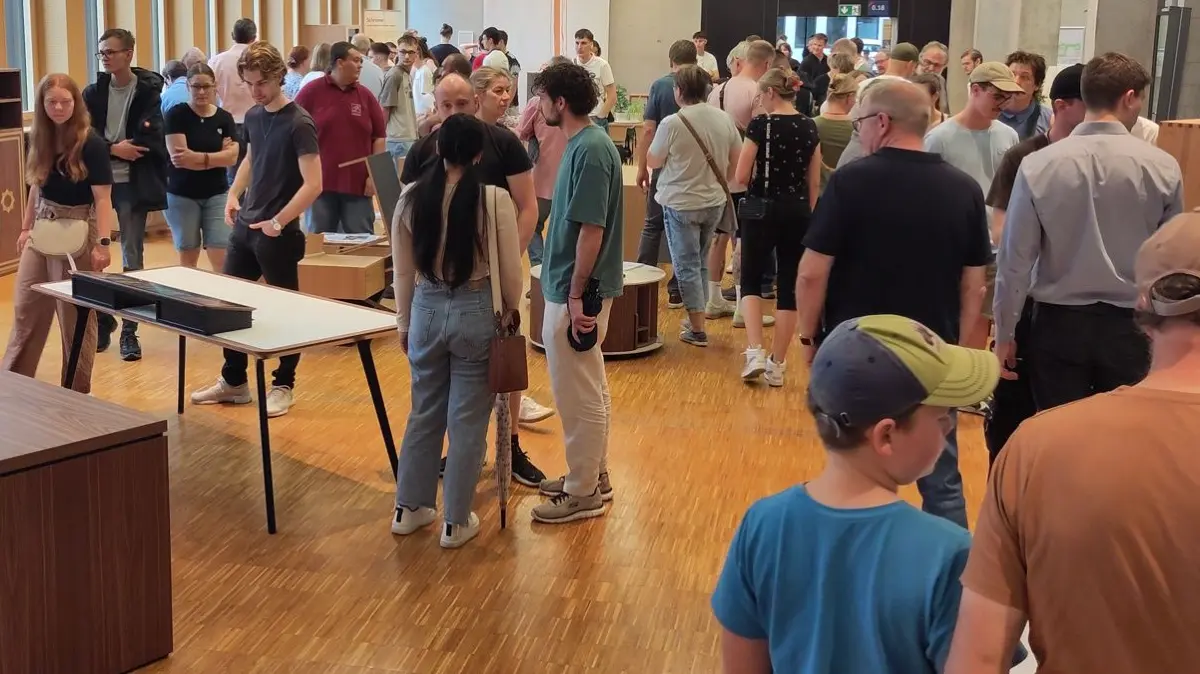 Bei der Ausstellung am Sonntag, 26. Juli, können sich die Besucher auf einige Exponate der angehenden Gesellen freuen.