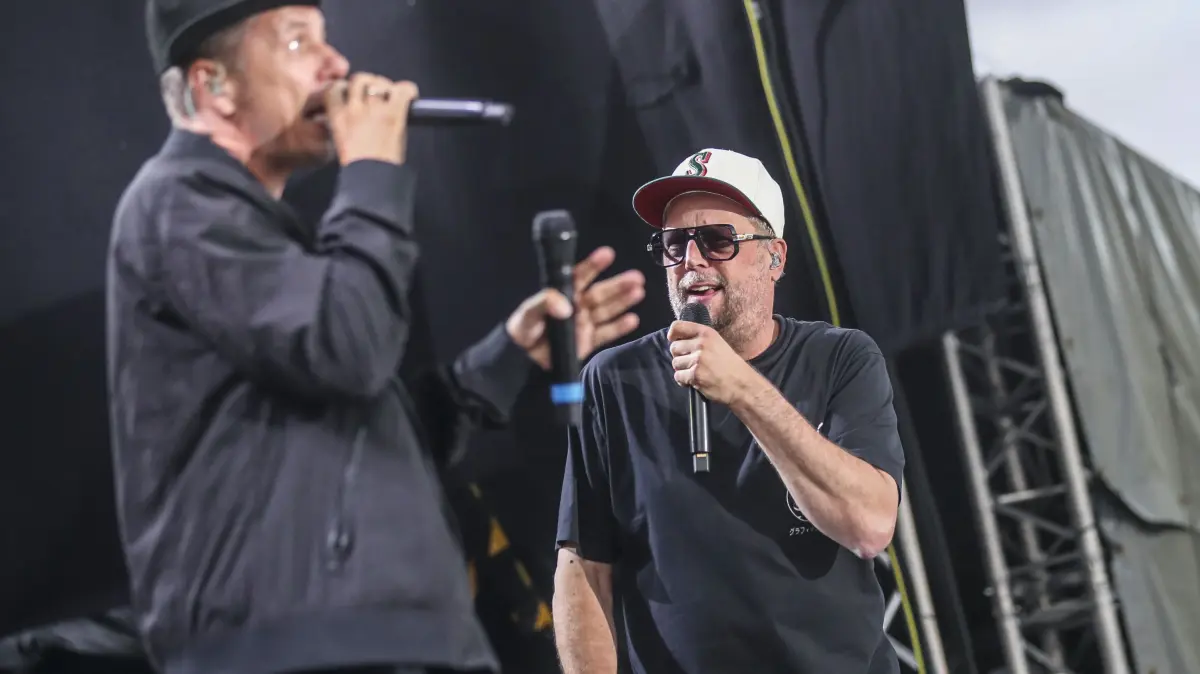 Die Fantastischen Vier waren 2022 beim Sommersound VS.