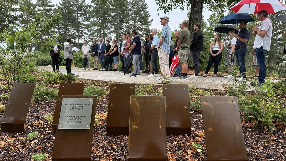 Einweihung Friedhof Geislingen