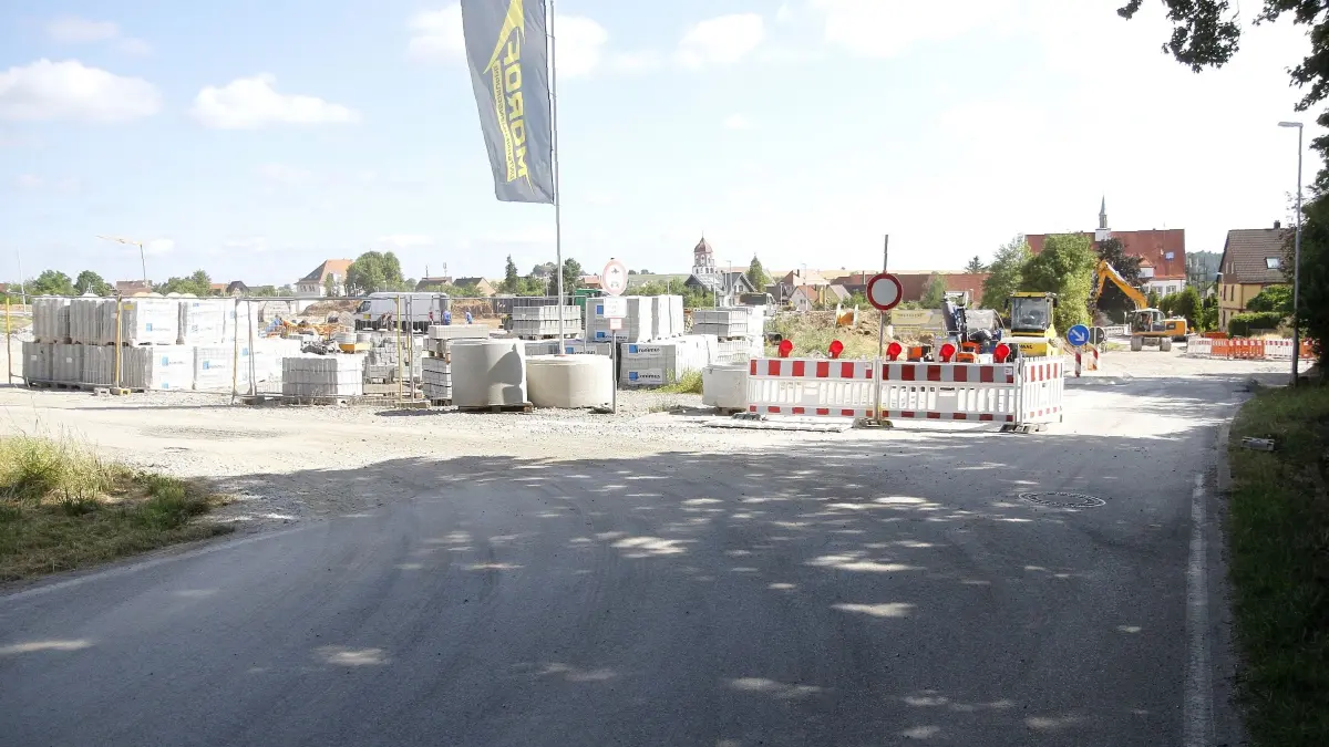 In Neuhausen wird einiges gebaut.
