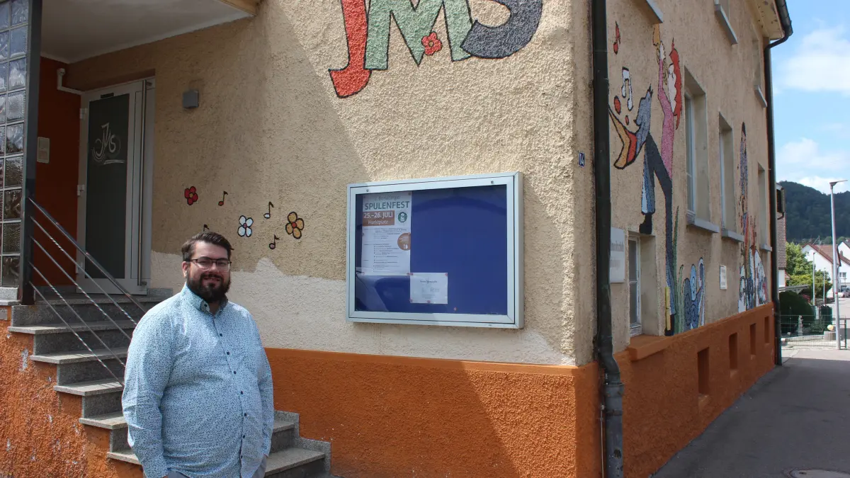 Christoph Kolb, Leiter der Jugendmusikschule Burladingen
