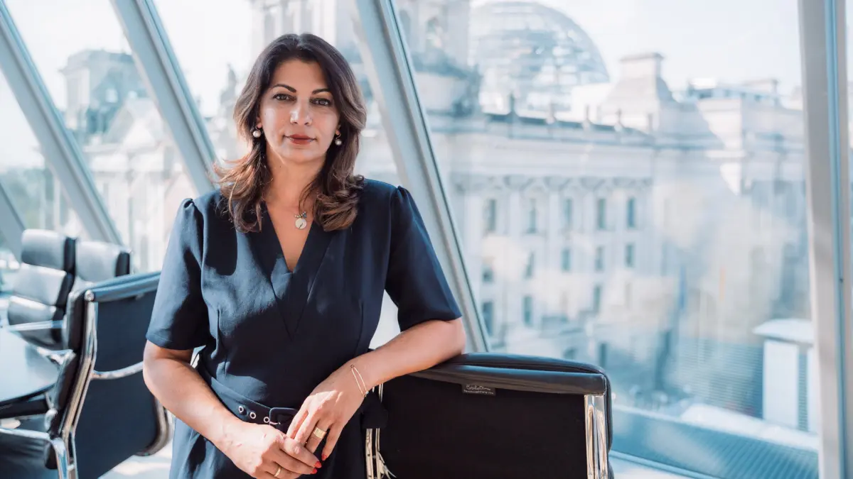 Derya Türk-Nachbaur in Berlin. Hier arbeitet die Bad Dürrheimerin für den Schwarzwald-Baar-Kreis und die SPD.
