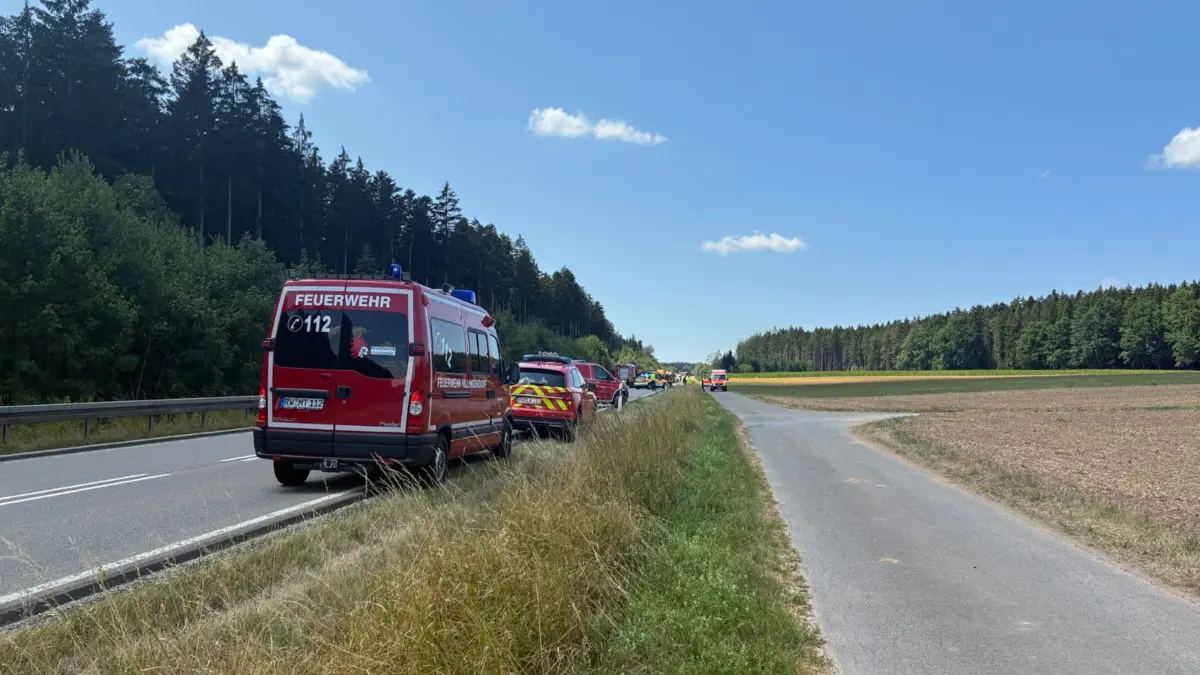 Ein Unfall hat sich auf der B462 ereignet.