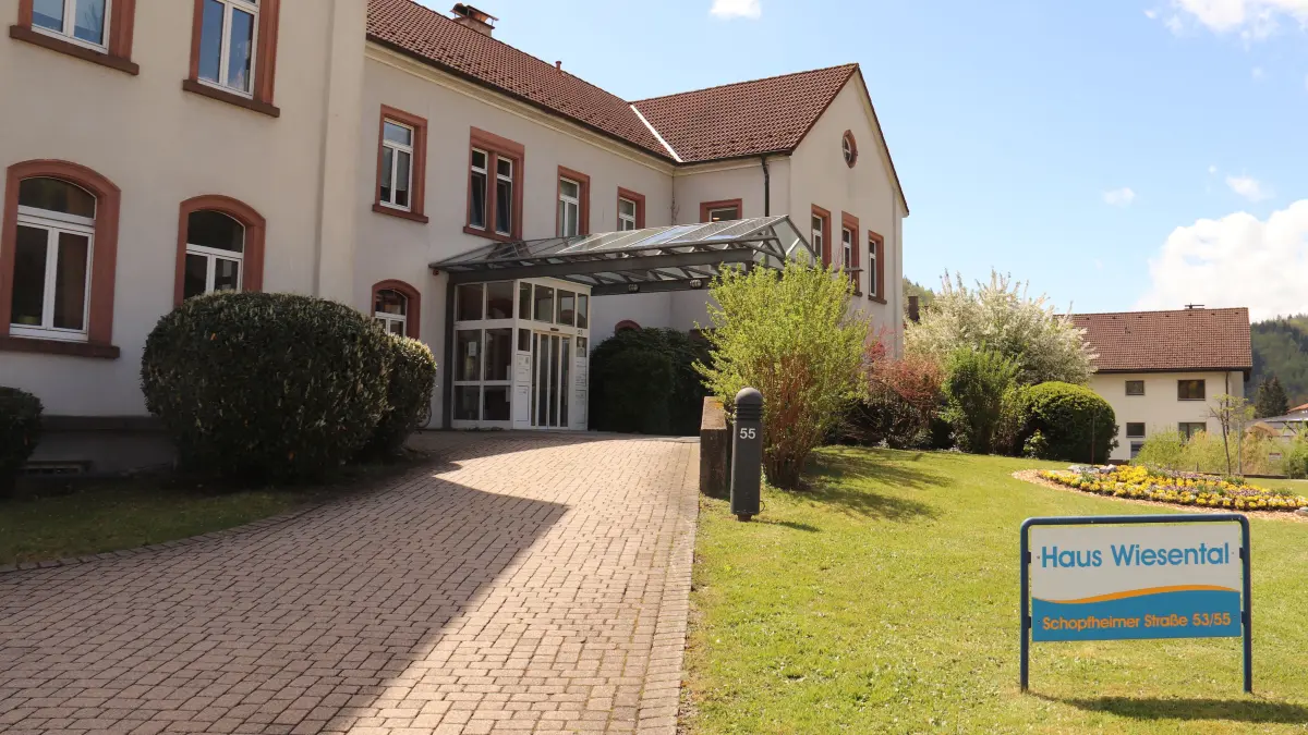 Ein Bild aus vergangenen Zeiten. Das Haus Wiesental verliert nun einen wichtigen Mieter - das St. Josefshaus.