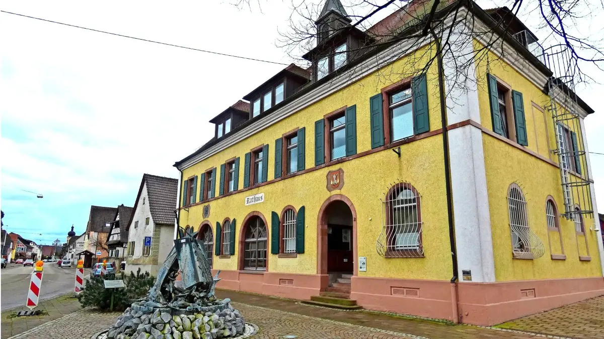 Im Rathaus Kappel wird am Sonntag die Wahlzentrale eingerichtet, hier wird am Abend auch das Abstimmungsergebnis verkündet.